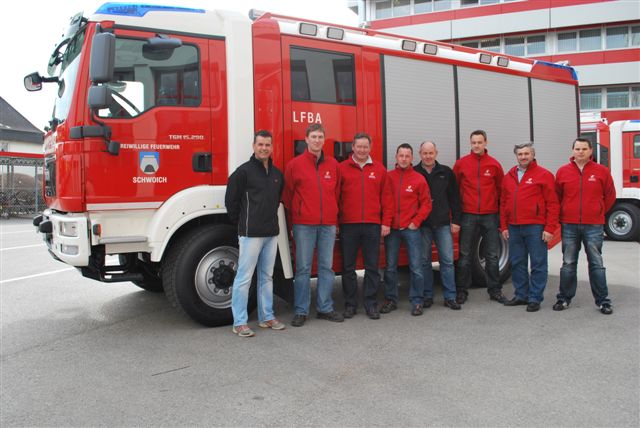 Neues Löschfahrzeug für die Freiwillige Feuerwehr Schwoich